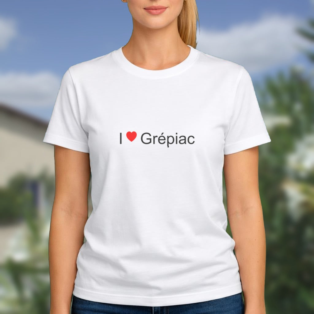 T-shirt I love grépiac