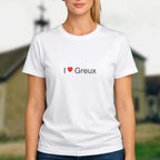 T-shirt I love greux