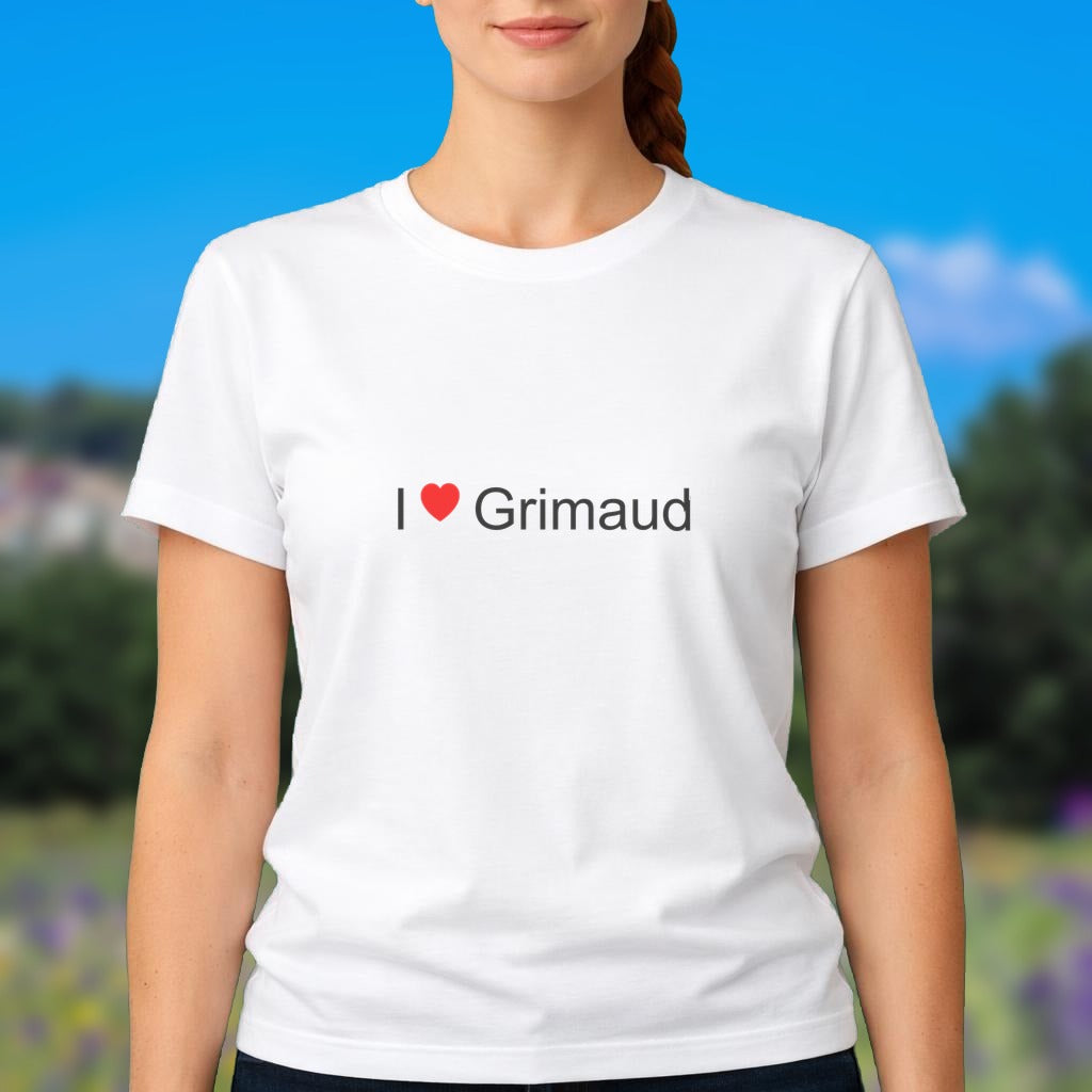 T-shirt I love grimaud