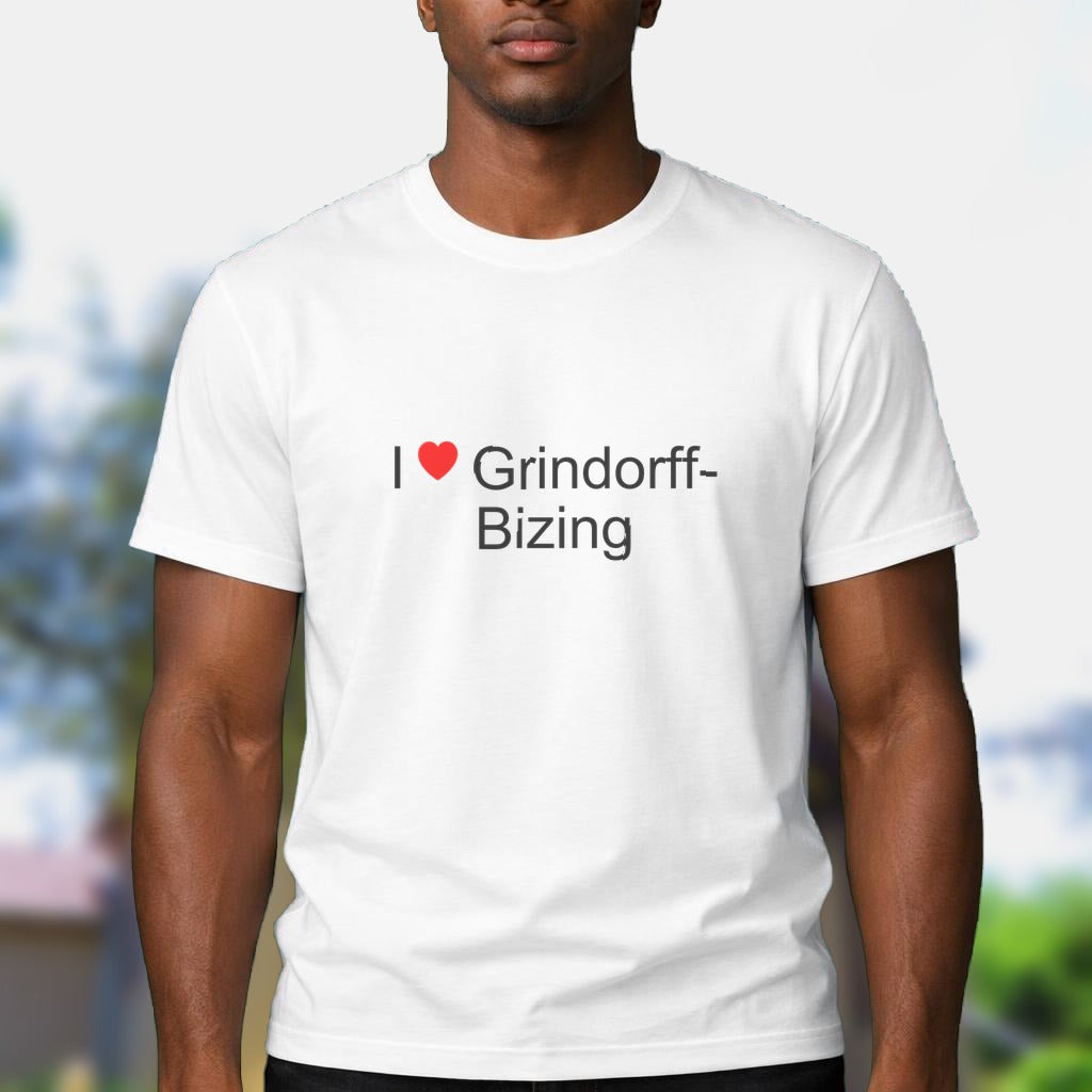 T-shirt I love grindorff-bizing
