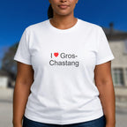 T-shirt I love gros-chastang