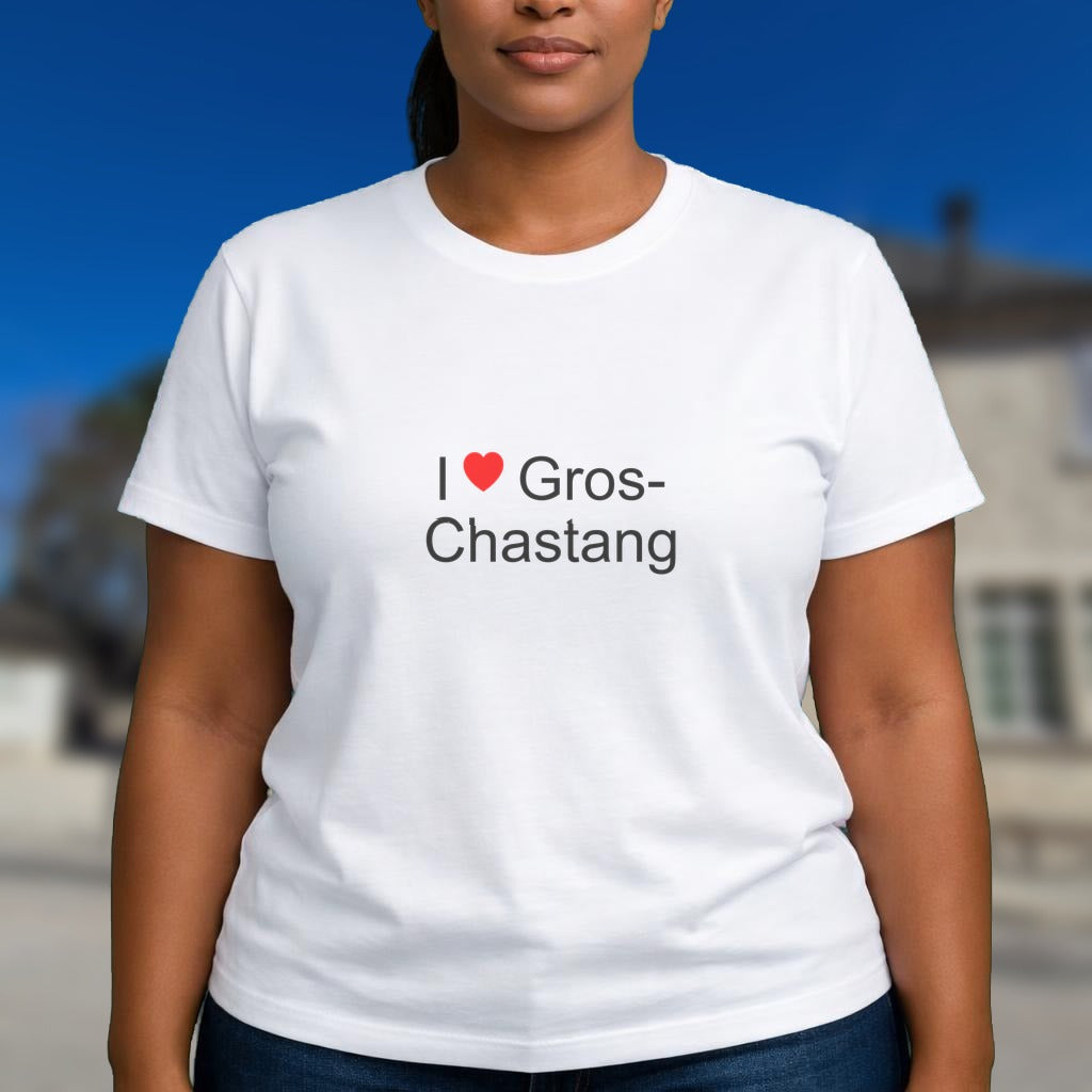 T-shirt I love gros-chastang