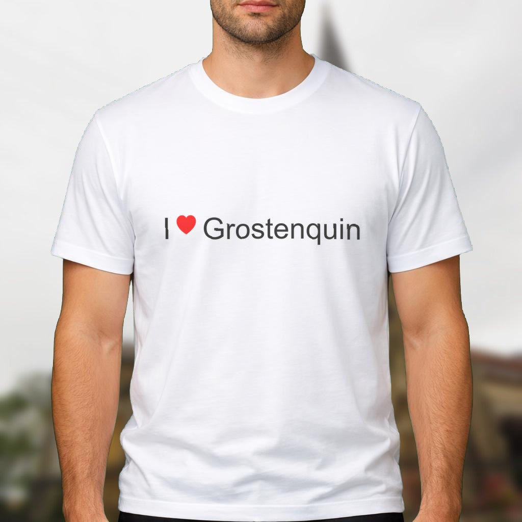 T-shirt I love grostenquin