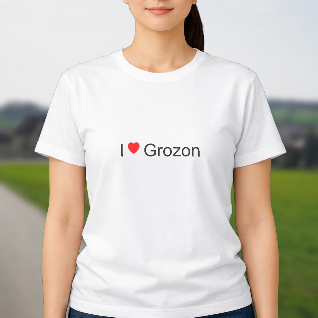 T-shirt I love grozon