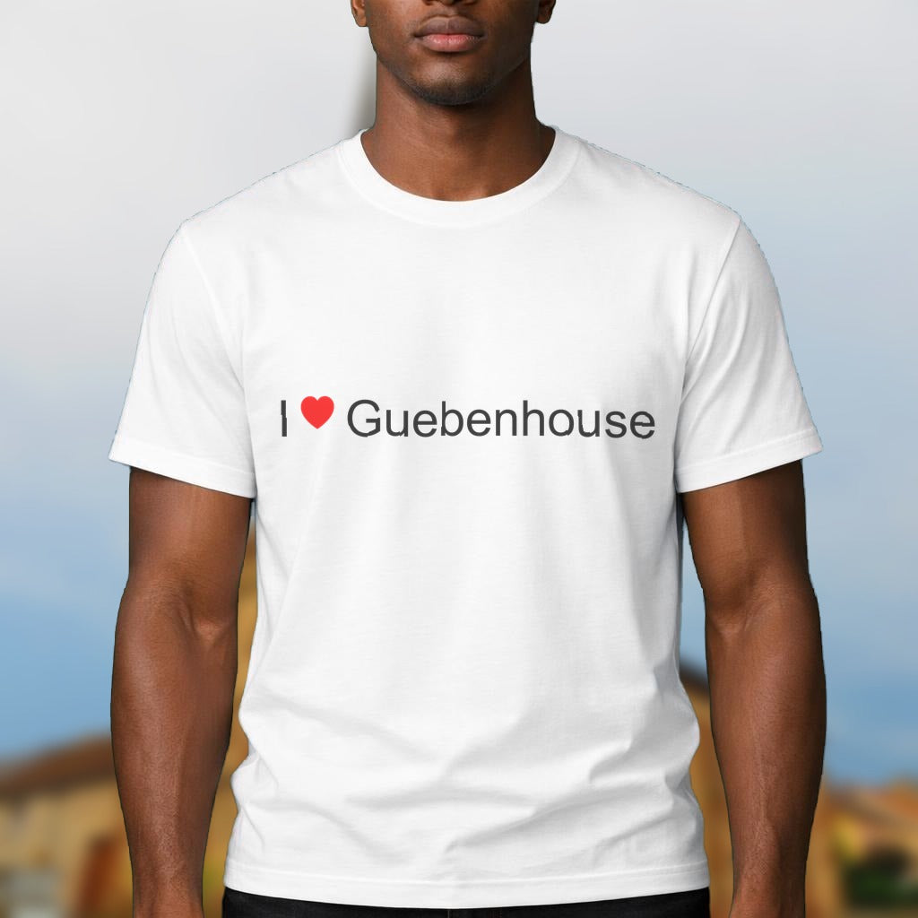 T-shirt I love guebenhouse