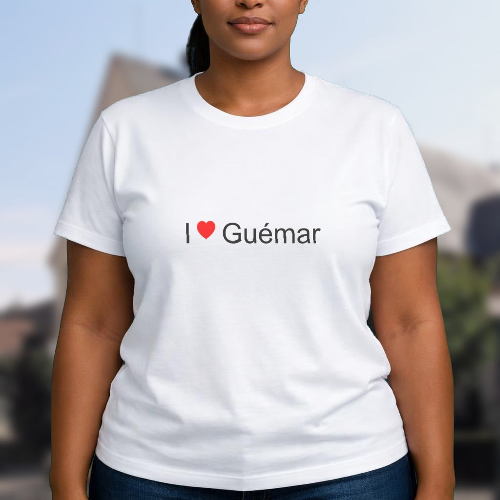 T-shirt I love guémar