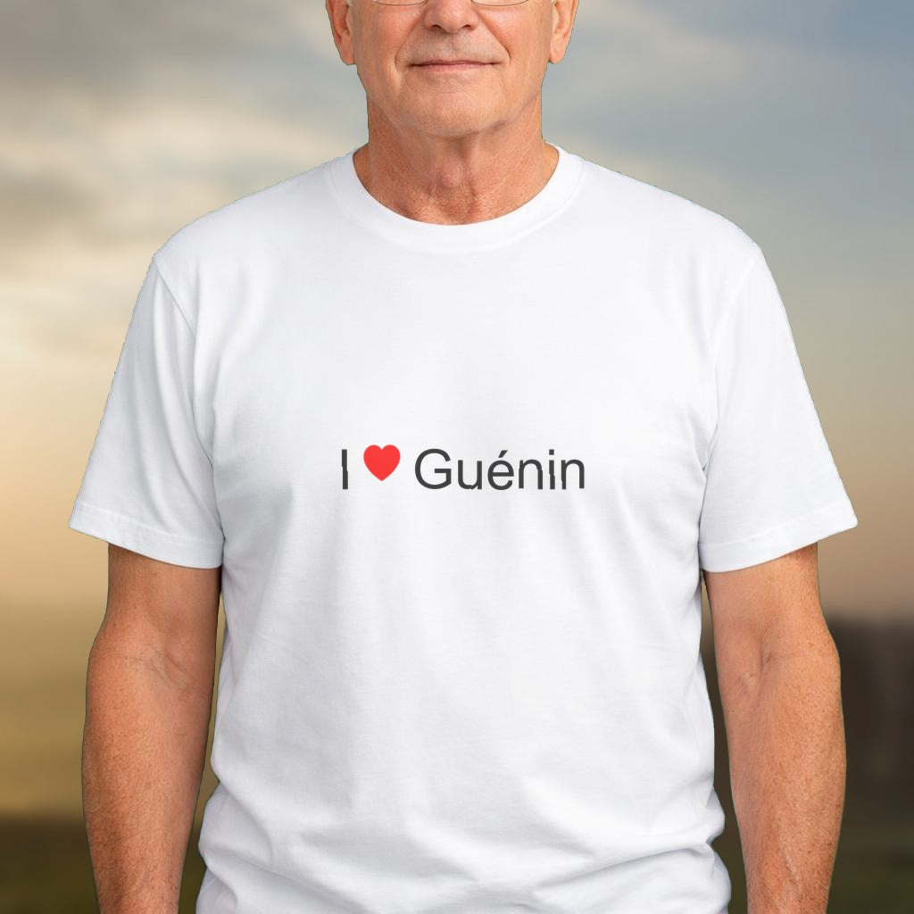 T-shirt I love guénin