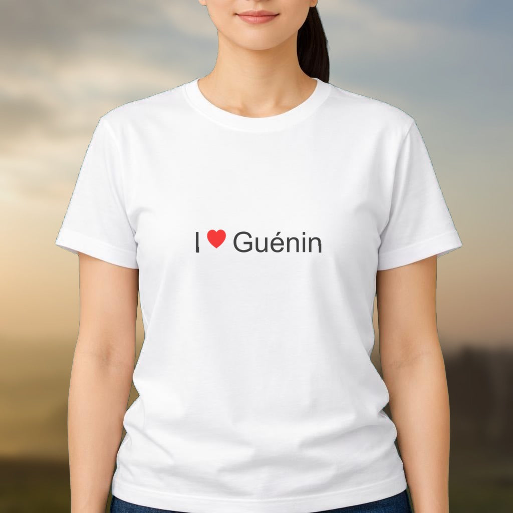 T-shirt I love guénin