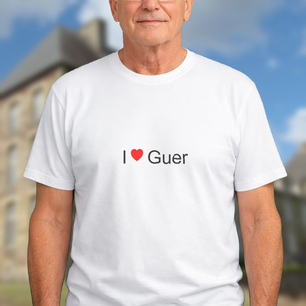 T-shirt I love guer