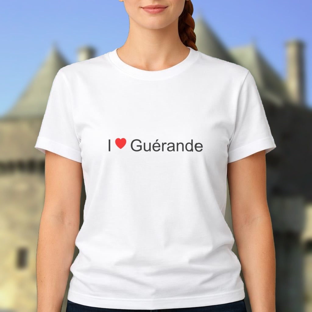 T-shirt I love guérande