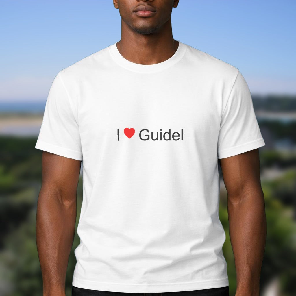 T-shirt I love guidel