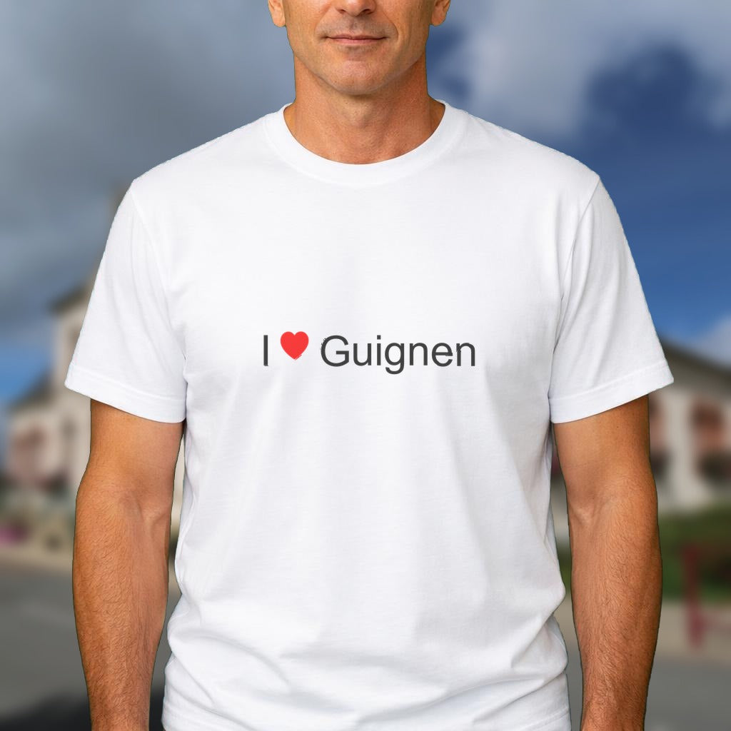 T-shirt I love guignen