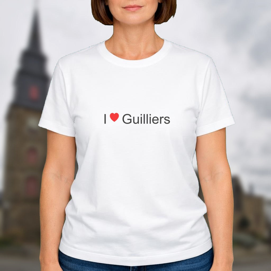 T-shirt I love guilliers