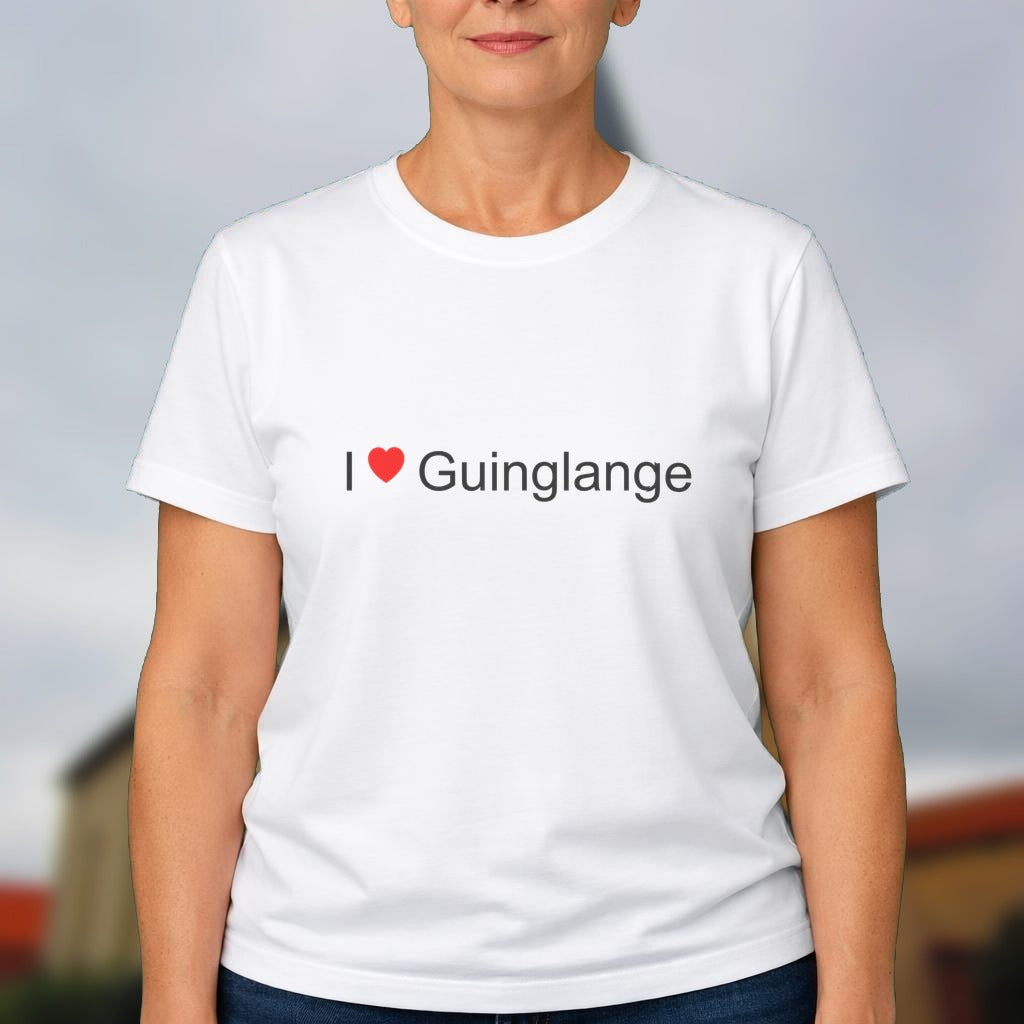 T-shirt I love guinglange