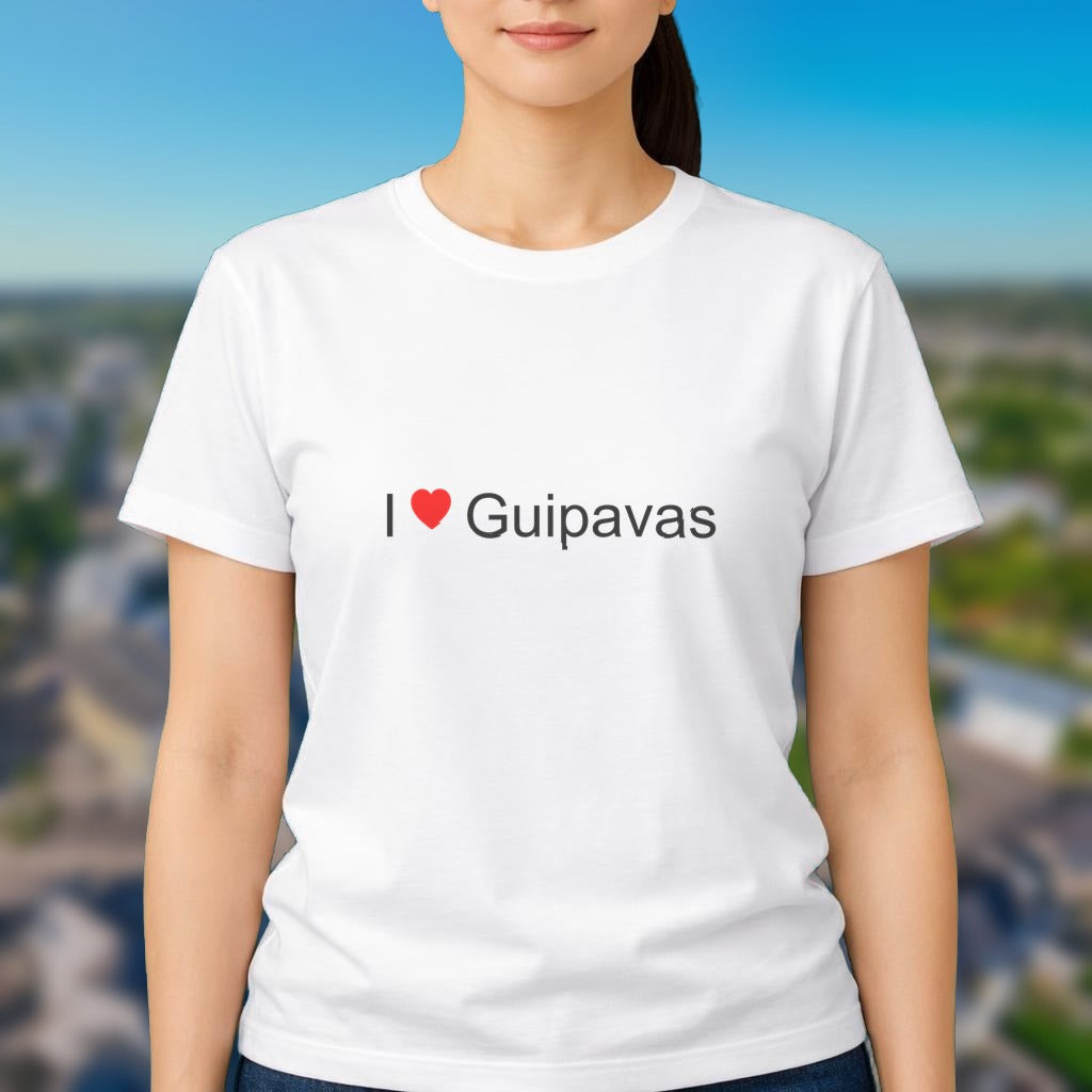 T-shirt I love guipavas