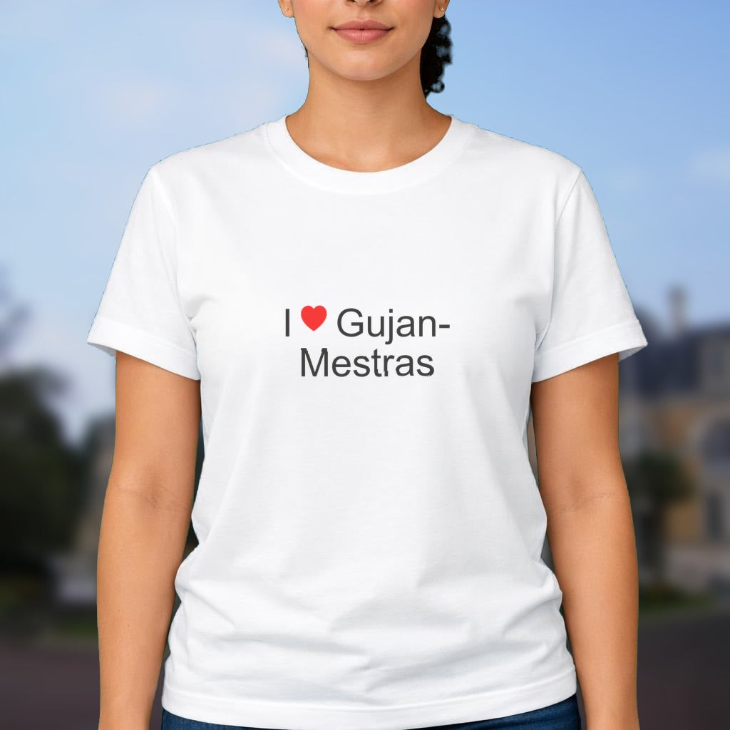 T-shirt I love gujan-mestras