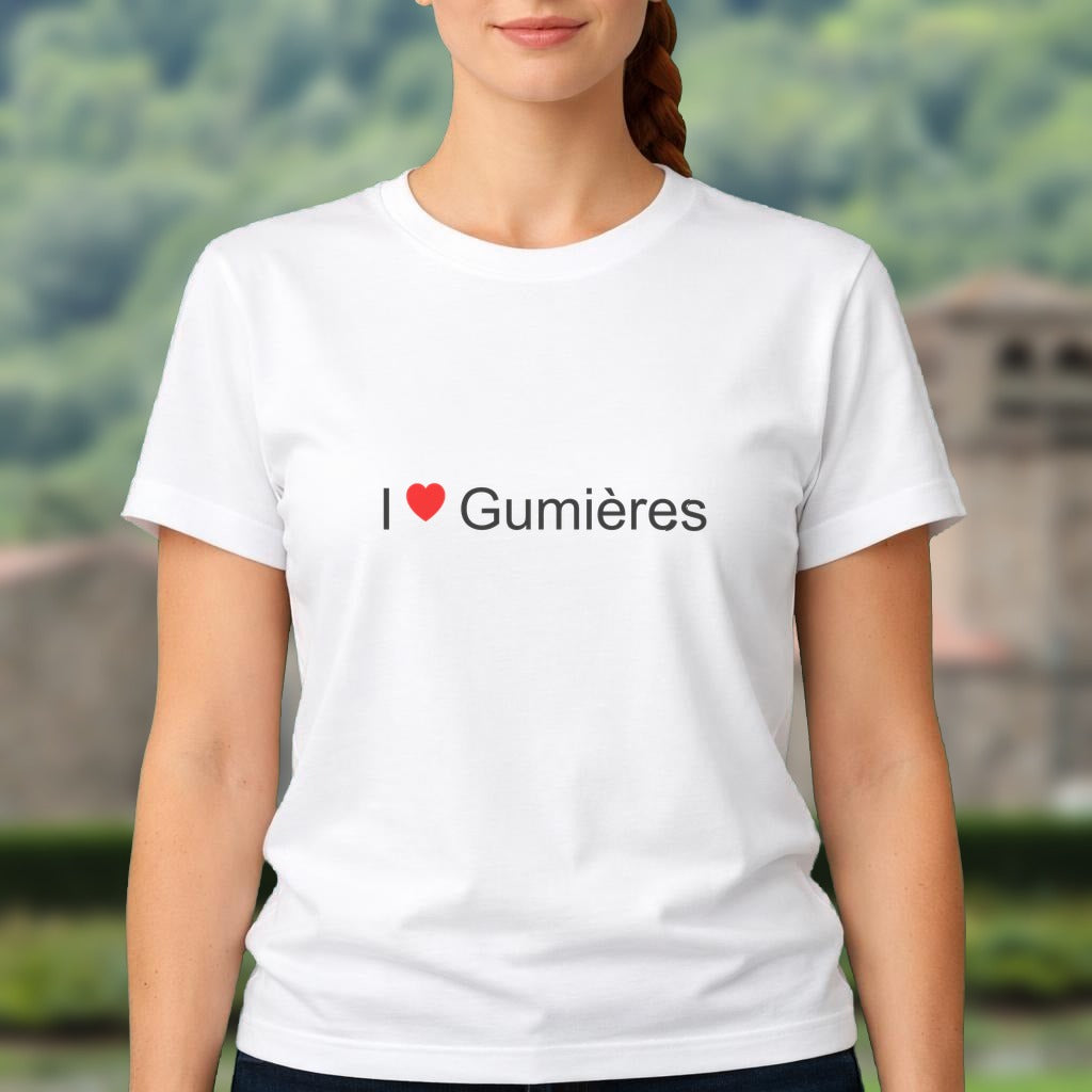 T-shirt I love gumières