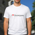 T-shirt I love guzargues