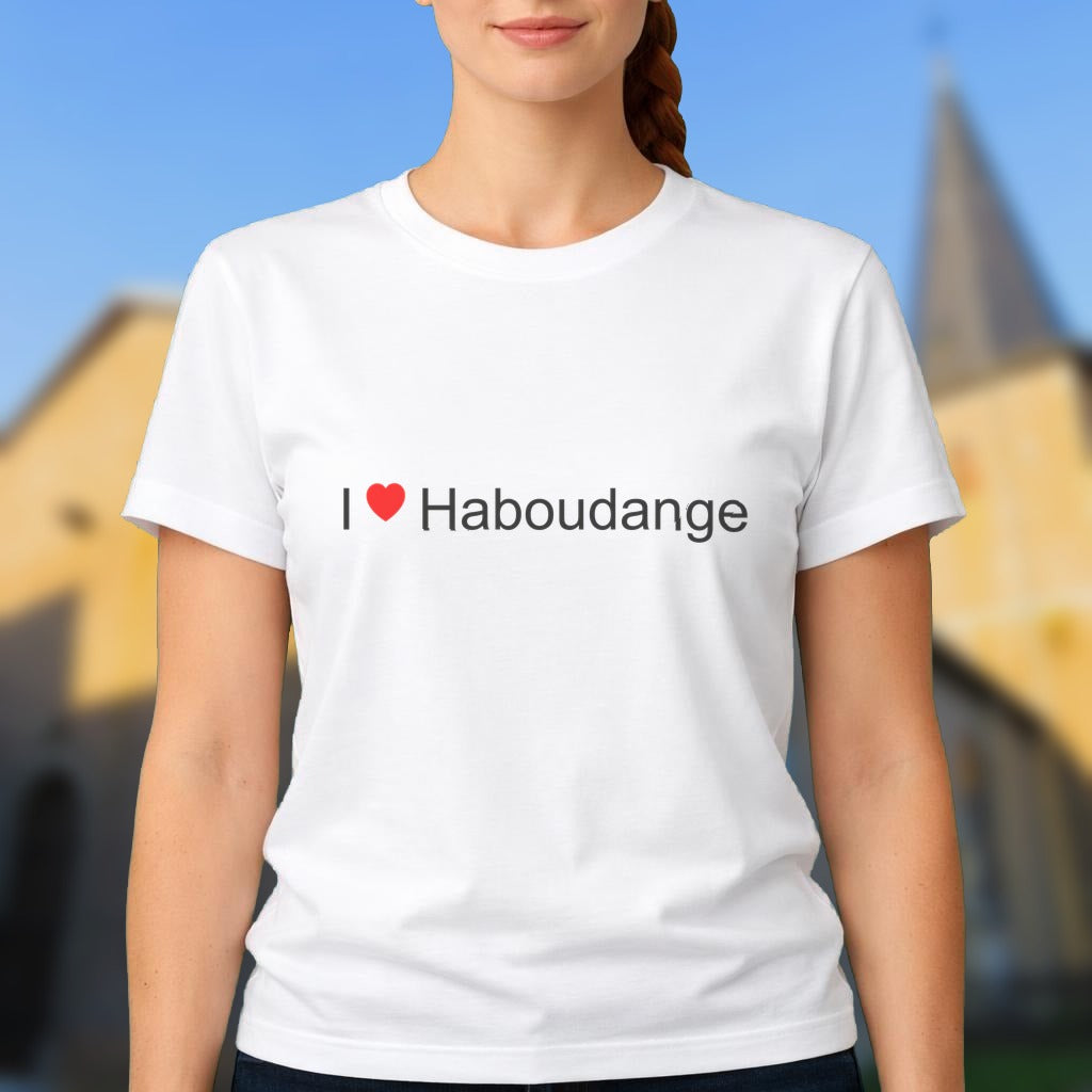 T-shirt I love haboudange