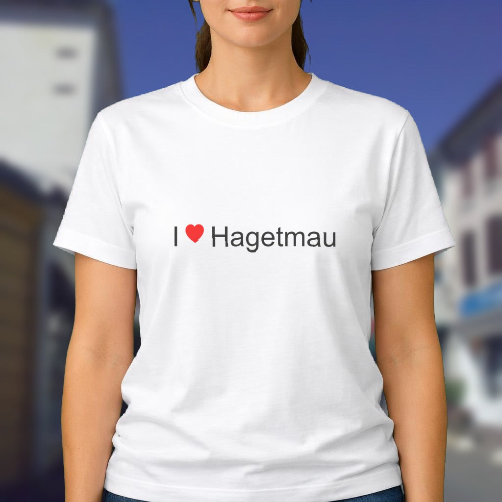 T-shirt I love hagetmau