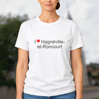 T-shirt I love hagnéville-et-roncourt