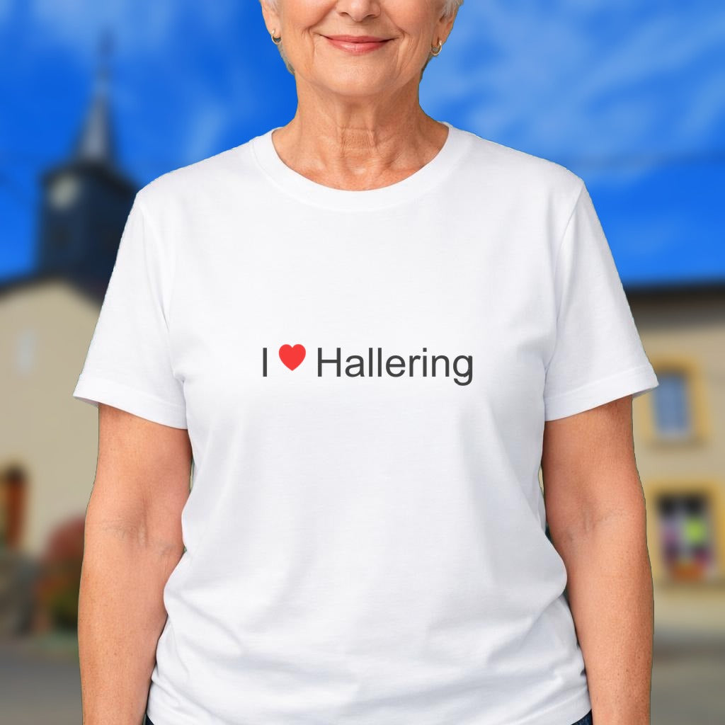 T-shirt I love hallering