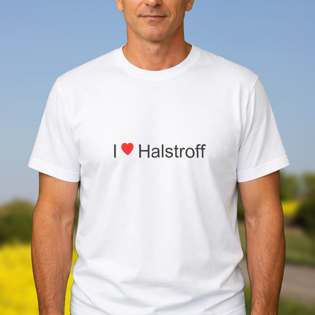 T-shirt I love halstroff