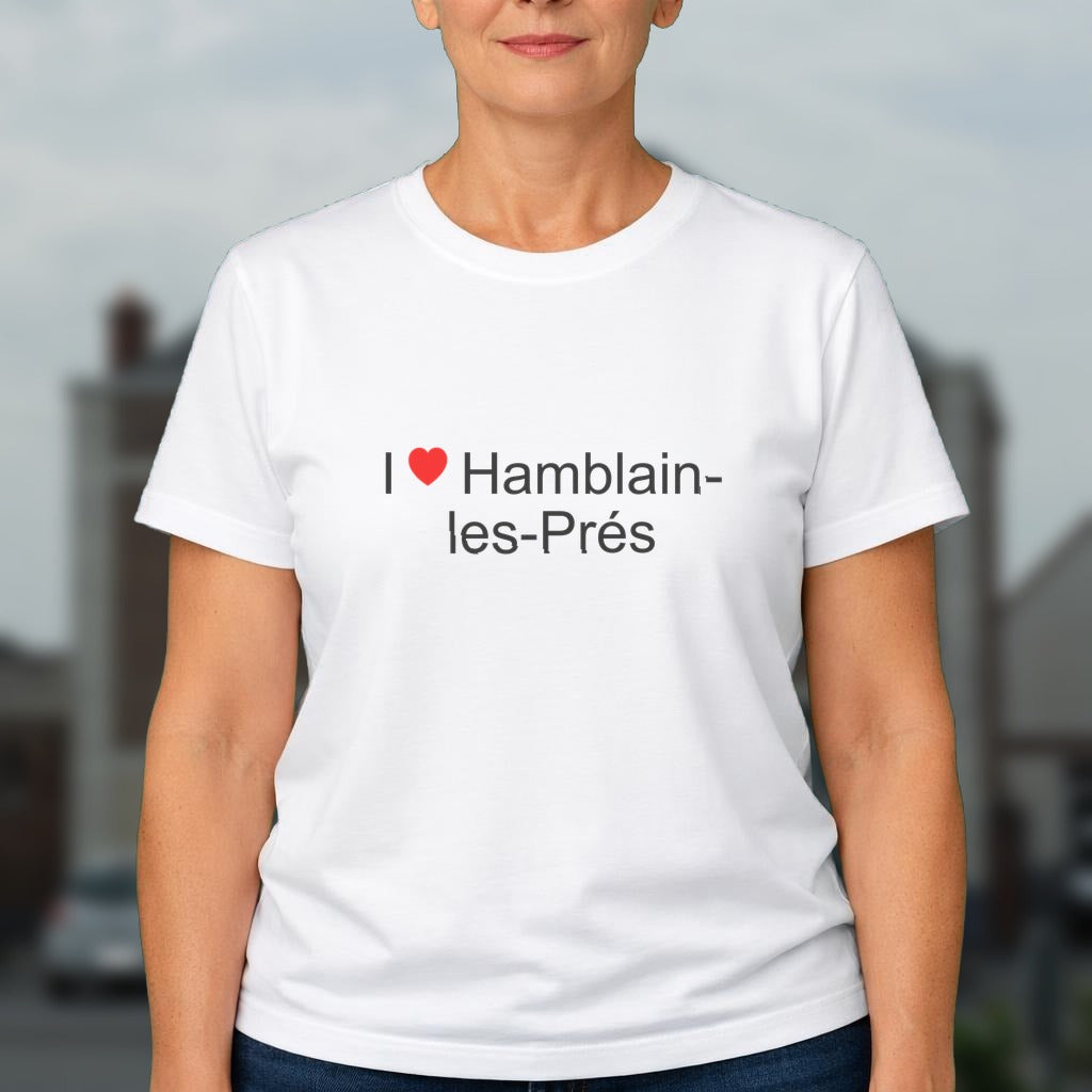 T-shirt I love hamblain-les-prés