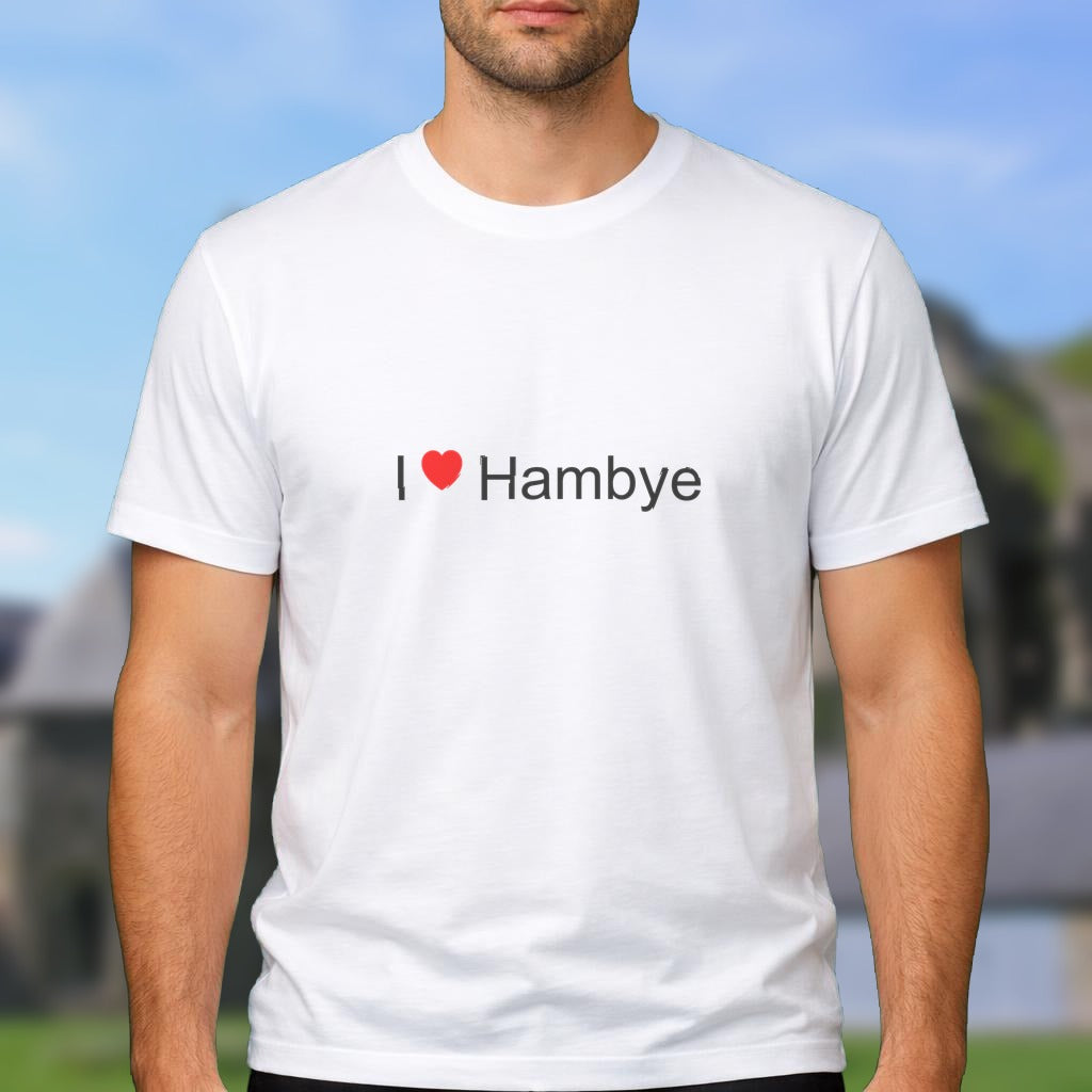 T-shirt I love hambye