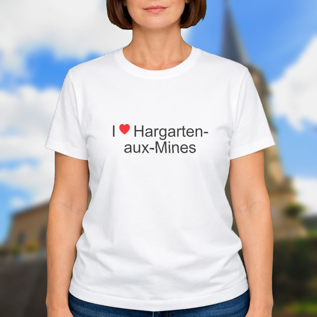 T-shirt I love hargarten-aux-mines