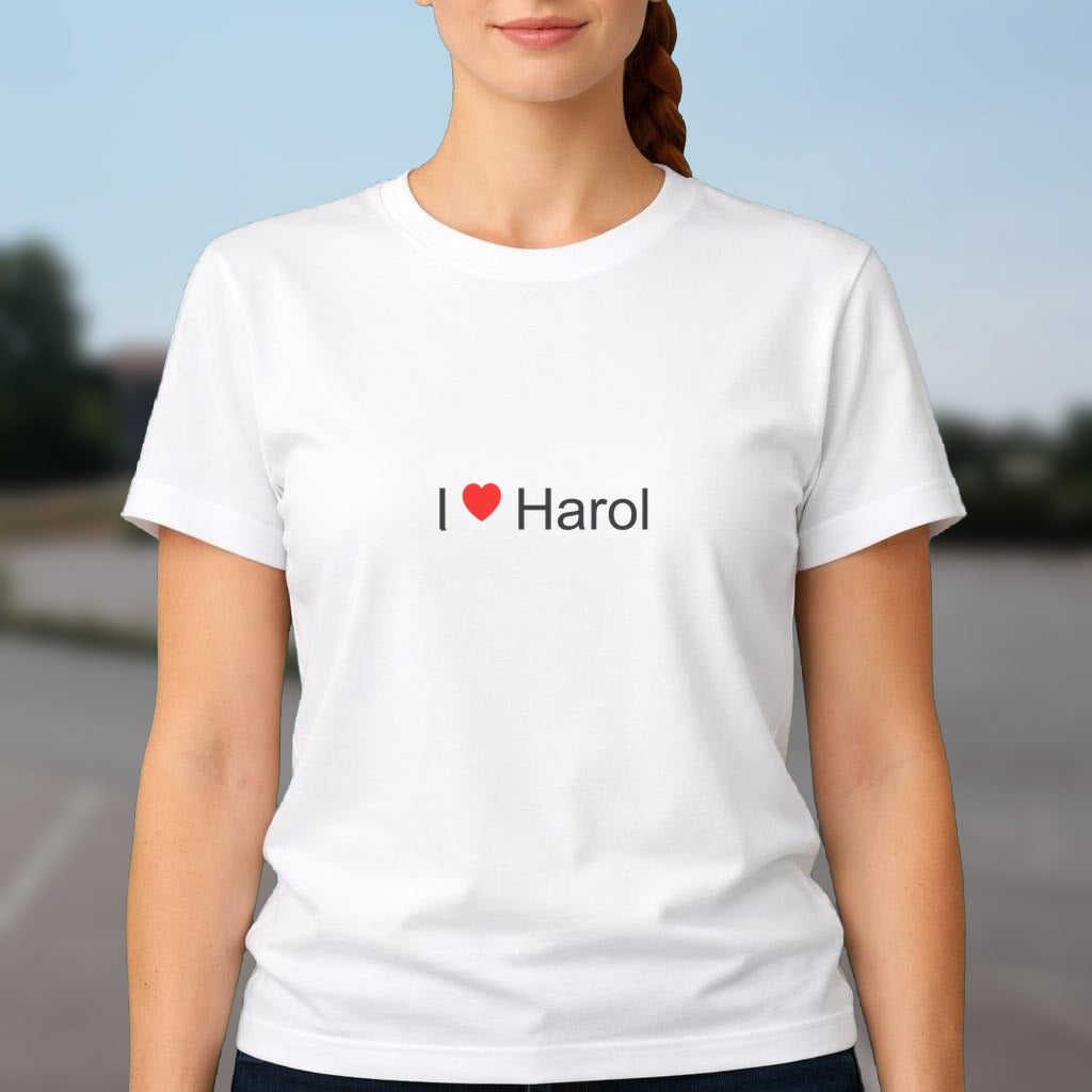 T-shirt I love harol