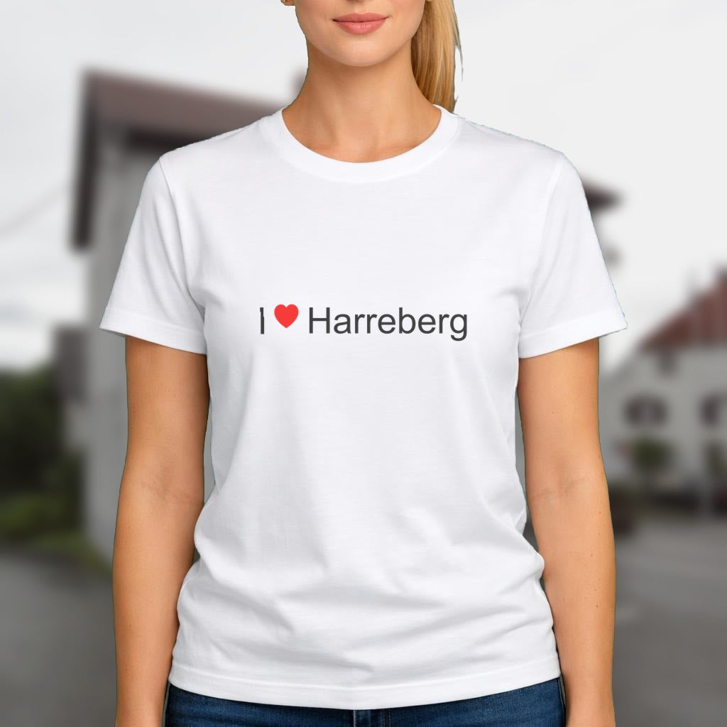 T-shirt I love harreberg