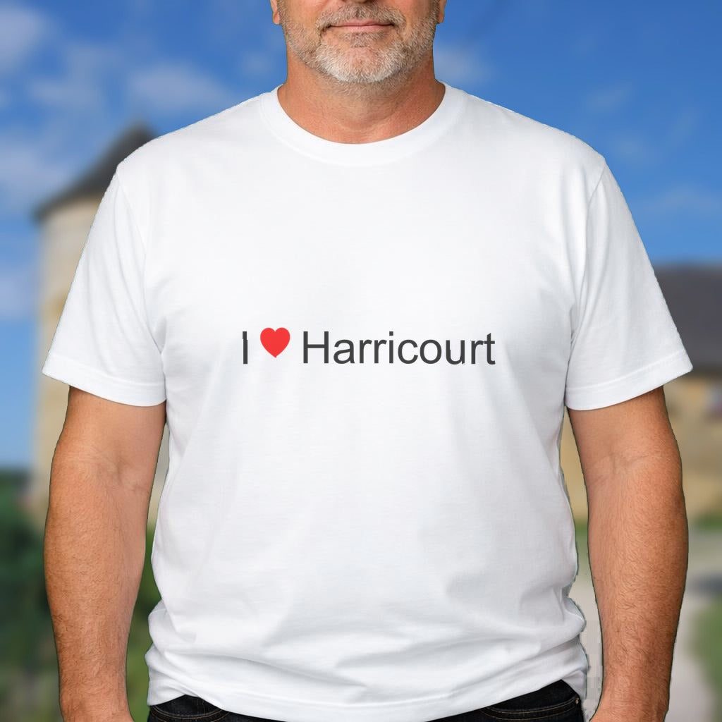 T-shirt I love harricourt