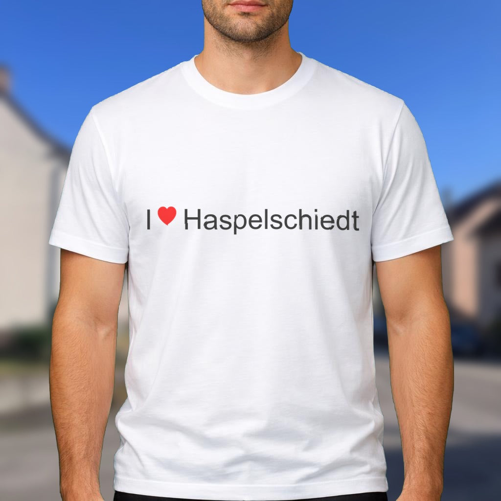 T-shirt I love haspelschiedt
