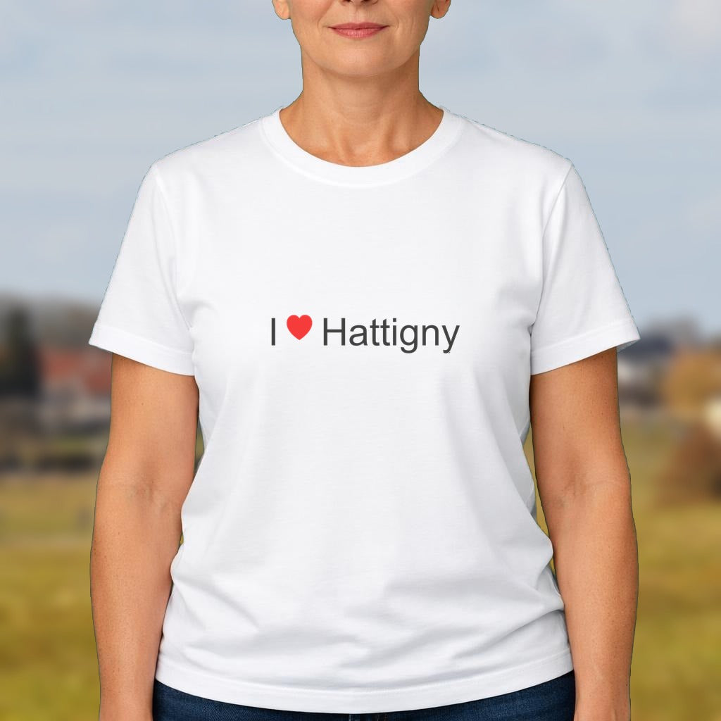 T-shirt I love hattigny