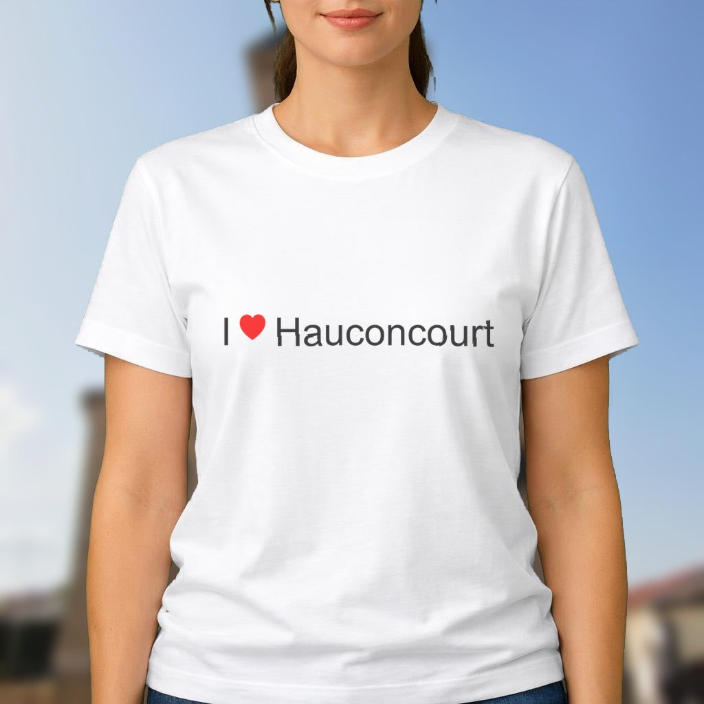 T-shirt I love hauconcourt
