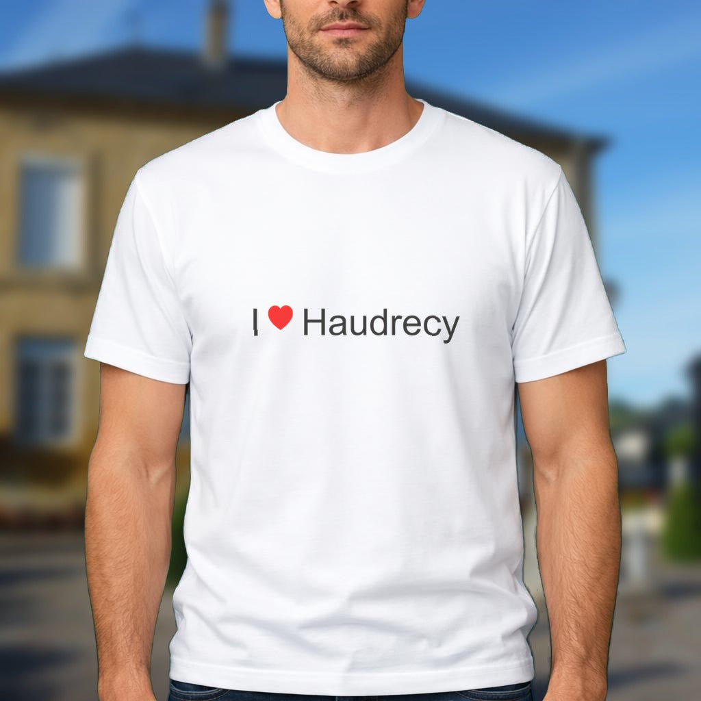 T-shirt I love haudrecy