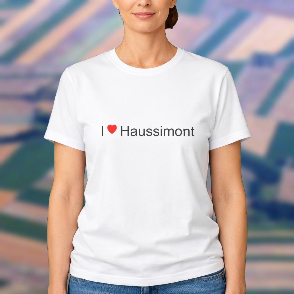 T-shirt I love haussimont