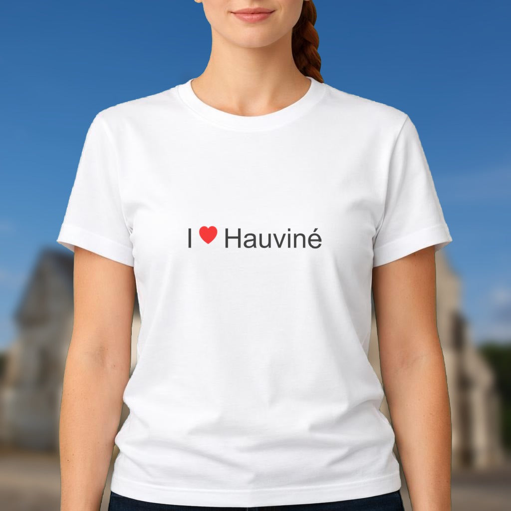 T-shirt I love hauviné