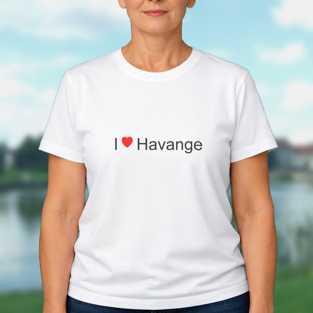 T-shirt I love havange