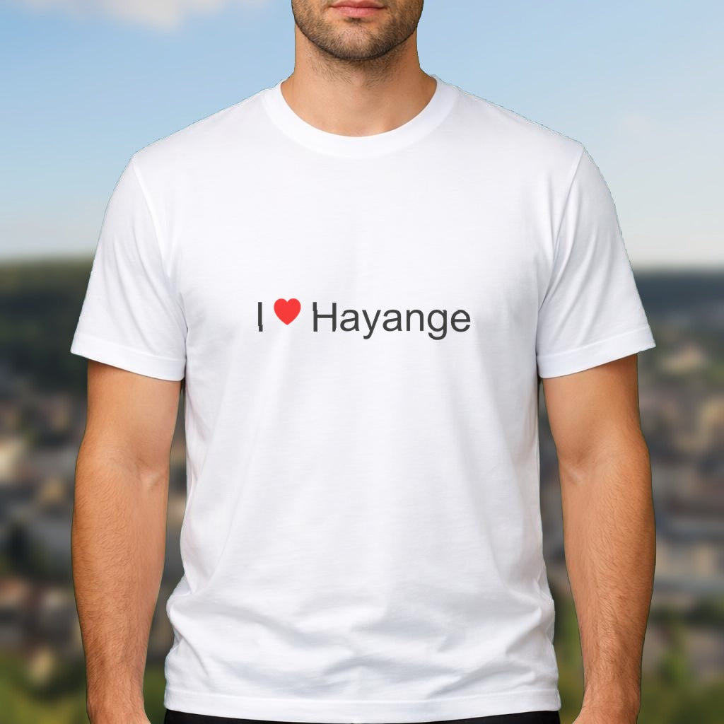 T-shirt I love hayange