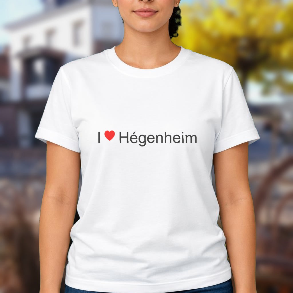 T-shirt I love hégenheim