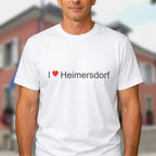 T-shirt I love heimersdorf