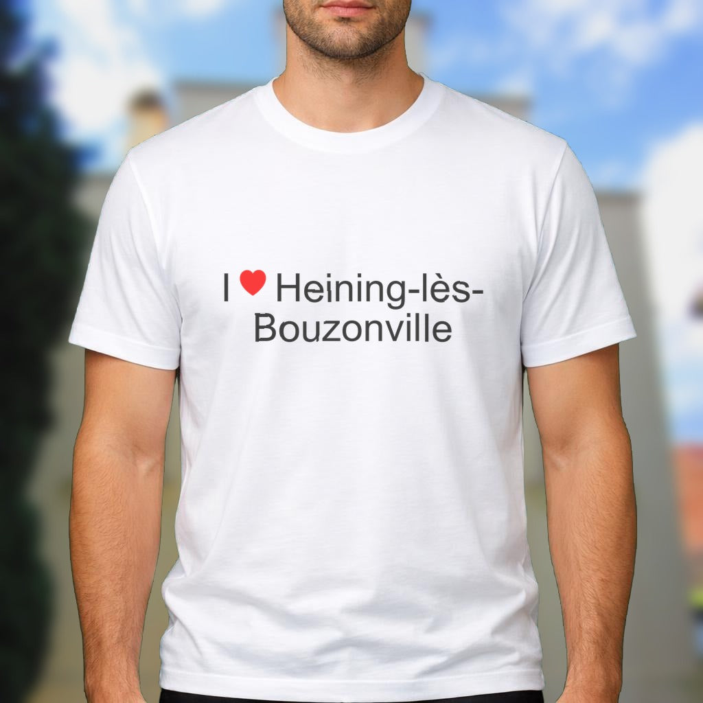 T-shirt I love heining-lès-bouzonville