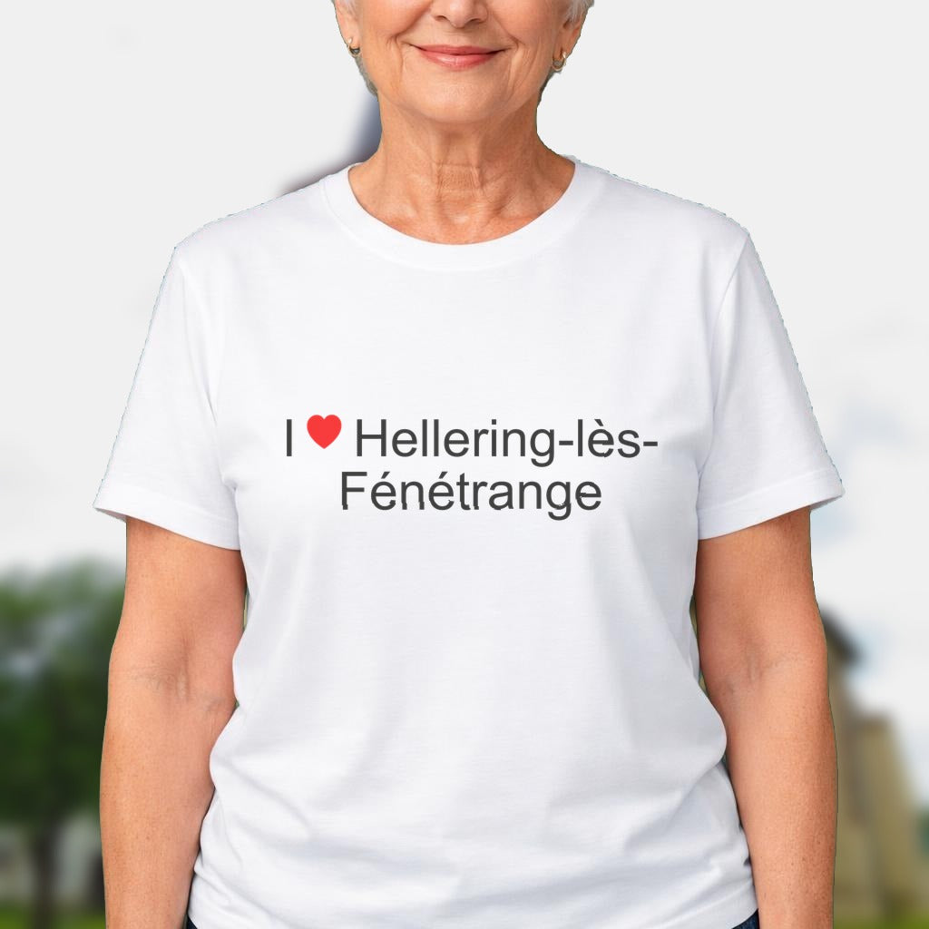 T-shirt I love hellering-lès-fénétrange