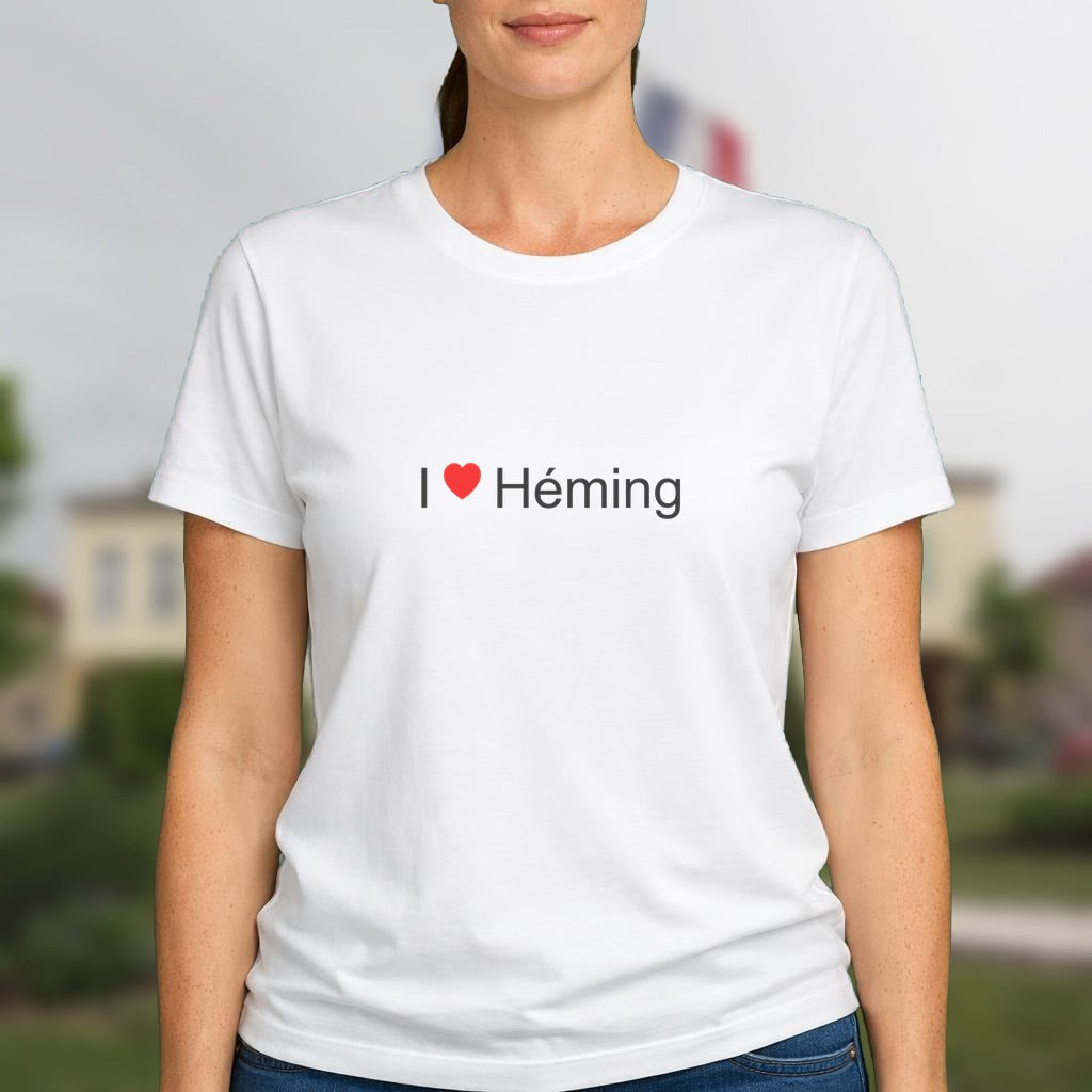 T-shirt I love héming