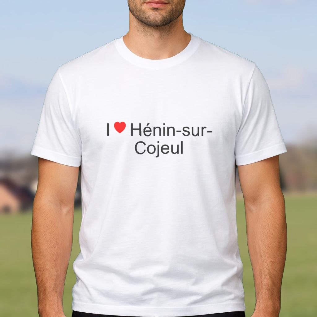 T-shirt I love hénin-sur-cojeul