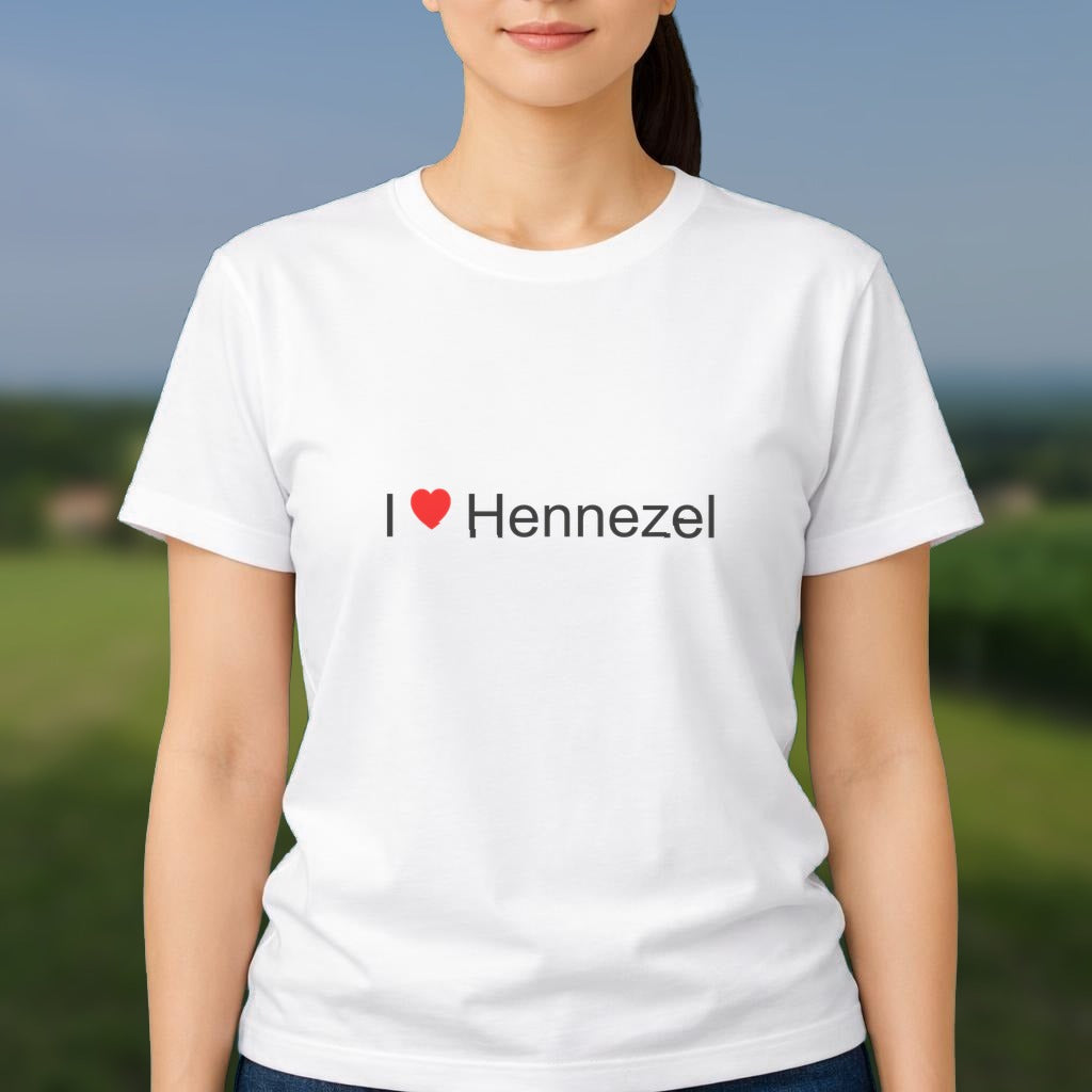 T-shirt I love hennezel
