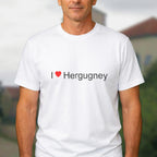 T-shirt I love hergugney