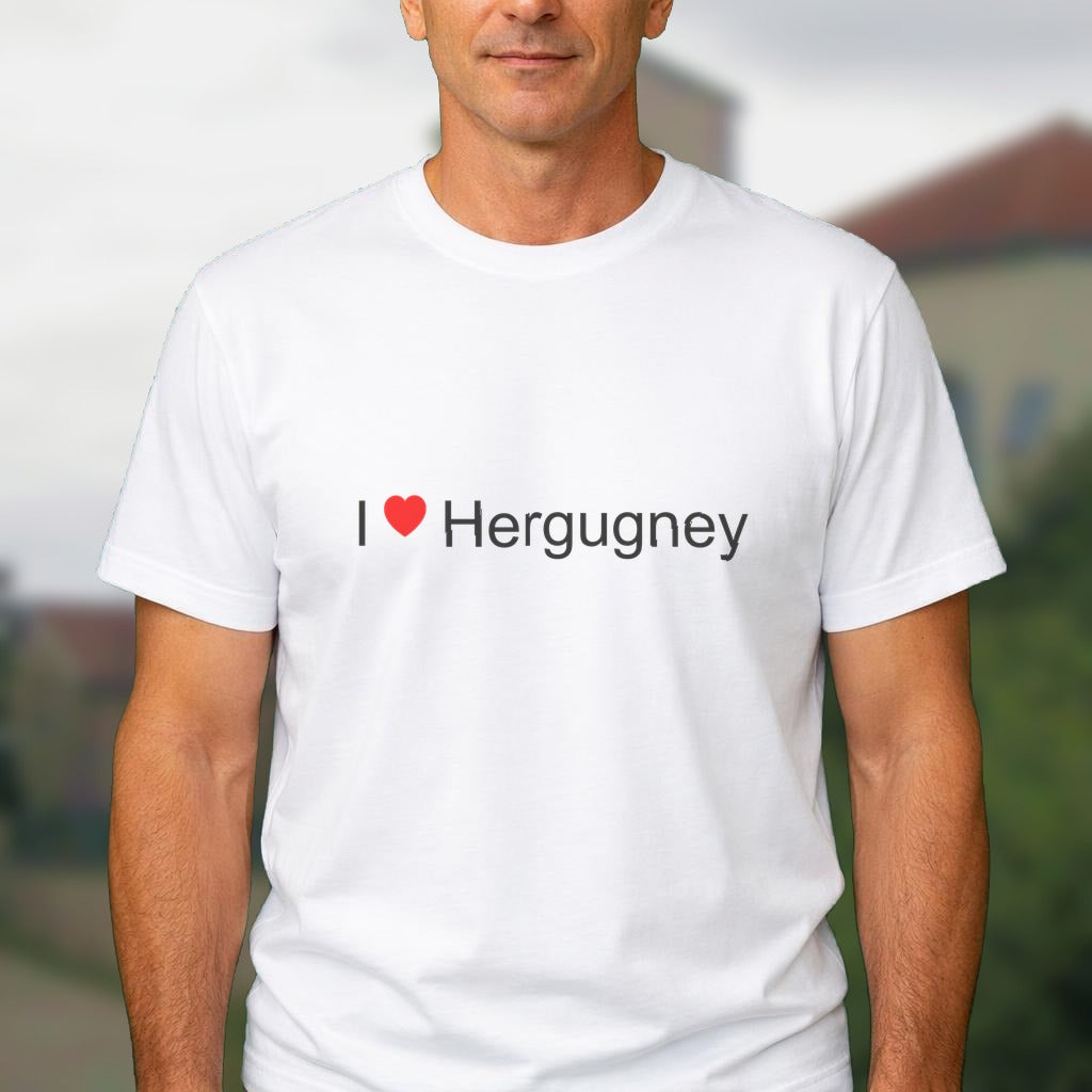 T-shirt I love hergugney